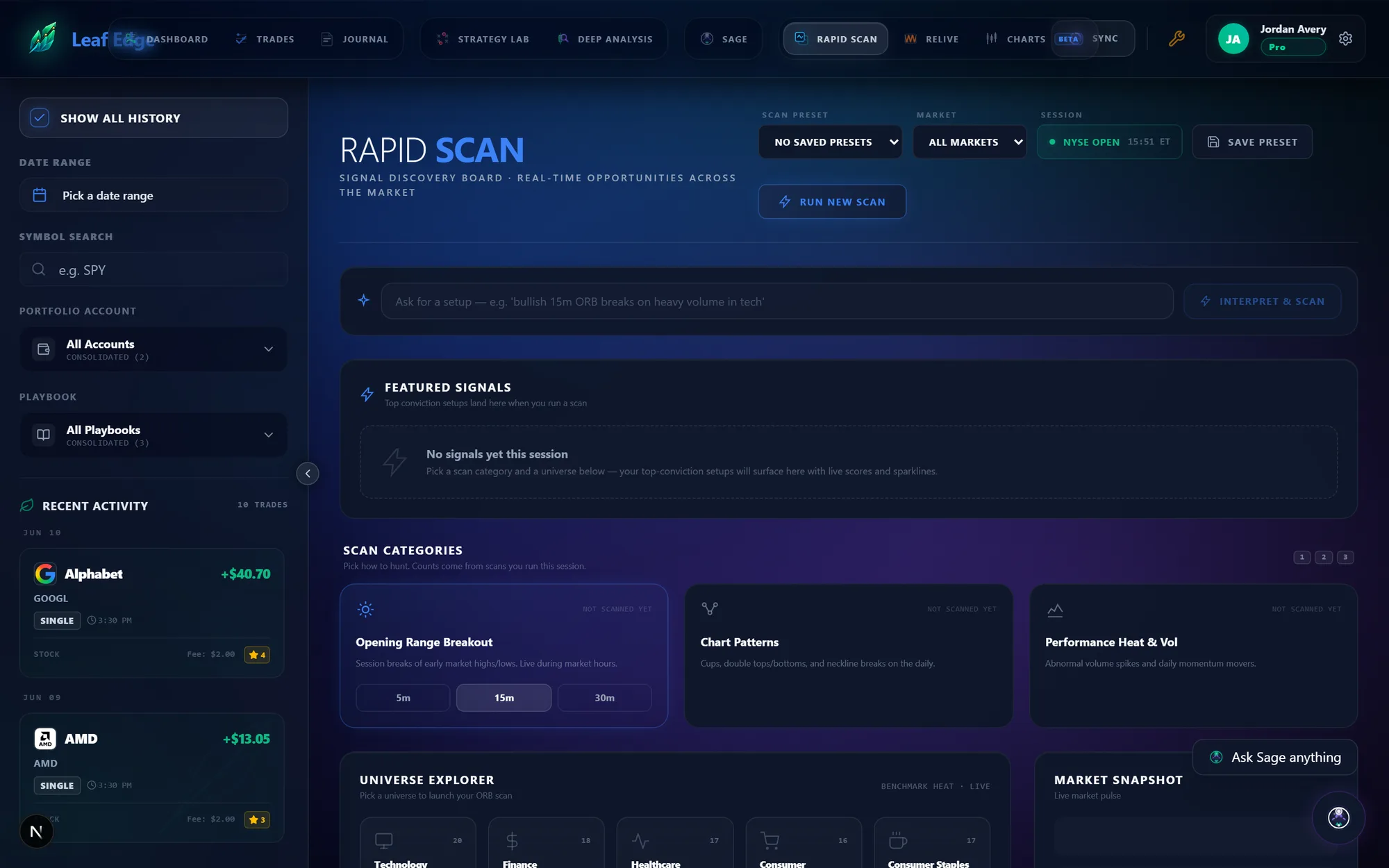 Rapid Scan preview