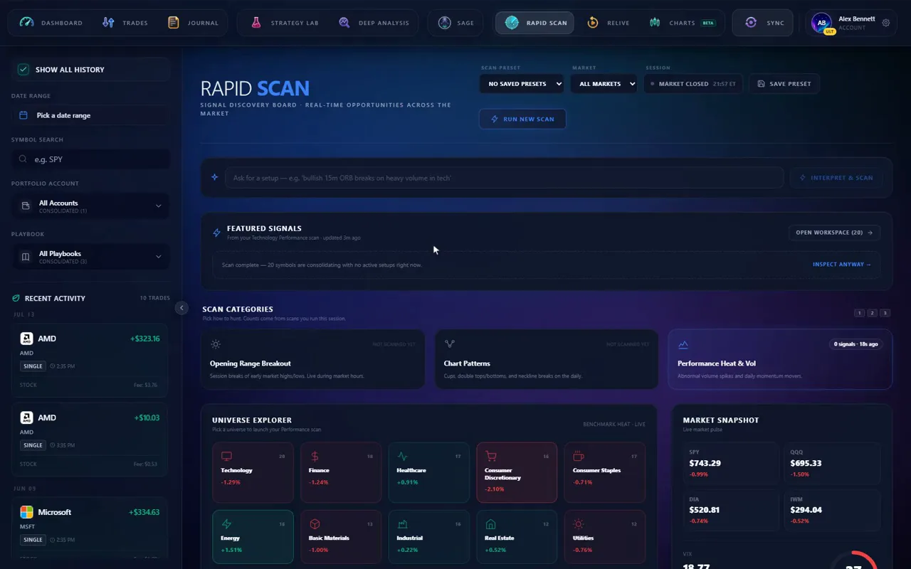 Rapid Scan preview