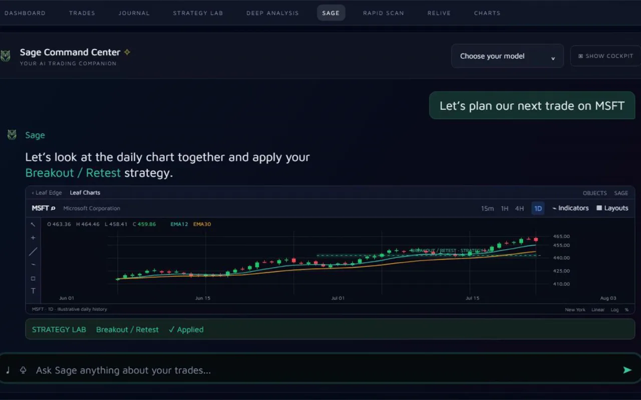 Sage product view